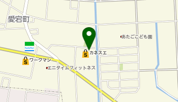 カネスエ 津島愛宕店の地図画像