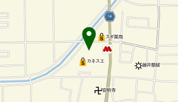 カネスエ 開明店の地図画像