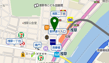 しんぱち食堂 浅草店の地図画像