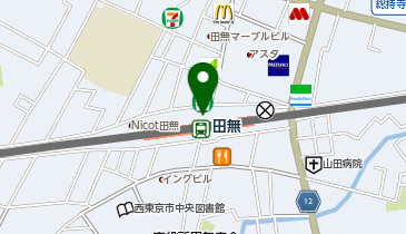 しんぱち食堂 エミオ田無店の地図画像