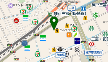 しんぱち食堂 神戸サンプラザ店の地図画像