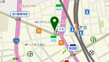 しんぱち食堂 十三西口店の地図画像