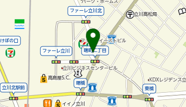 しんぱち食堂 立川曙町店の地図画像