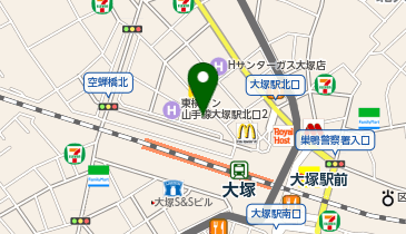 しんぱち食堂 大塚店の地図画像