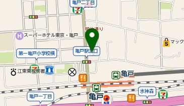 しんぱち食堂 亀戸店の地図画像