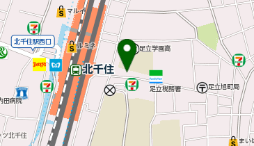 しんぱち食堂 北千住店の地図画像