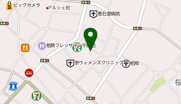 Bios 柏店の地図画像