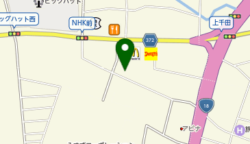 フィットネスジムFIT365 長野若里の地図画像
