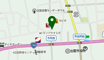 FIT365 ラピタ出雲の地図画像