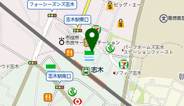 フィットネスジムFIT365 志木の地図画像