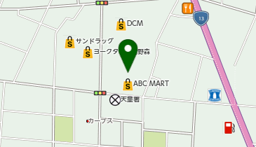 フィットネスジムFIT365 天童の地図画像