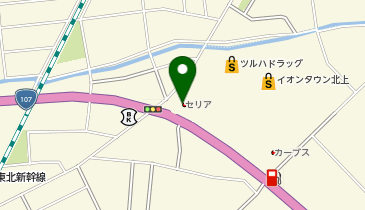 フィットネスジムFIT365 北上の地図画像