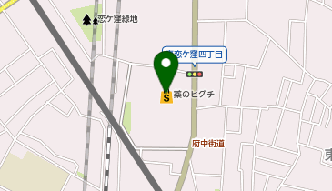 フィットネスジムFIT365 恋ヶ窪の地図画像