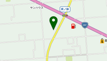 フィットネスジムFIT365 水沢の地図画像