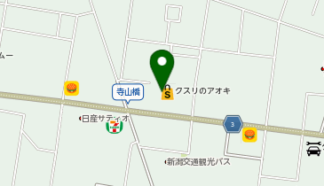 フィットネスジムFIT365 新潟東区大形の地図画像