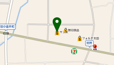 フィットネスジムFIT365 太田の地図画像