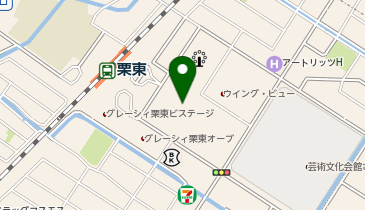フィットネスジムFIT365 アル・プラザ栗東の地図画像