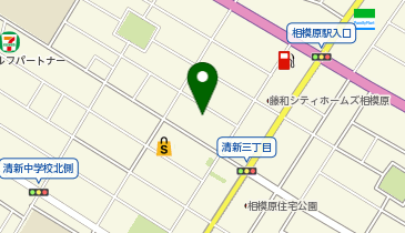 フィットネスジムFIT365 相模原の地図画像