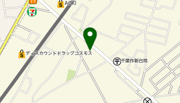 フェイスケアサロン 夢の木の地図画像