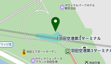 エルメス 羽田国際空港の地図画像