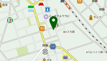 スポーツクラブNAS蕨の地図画像