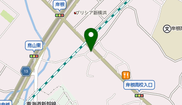 ねこねこチーズケーキ 新横浜店の地図画像