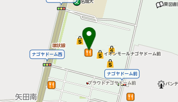ねこねこチーズケーキ イオンナゴヤドーム前店の地図画像