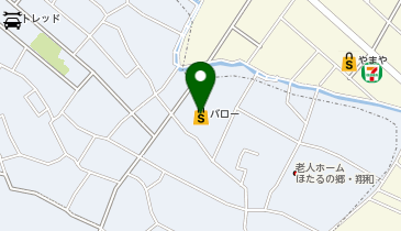 ファディー バロー甲府昭和店の地図画像
