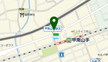 ファディー甲南山手駅前店の地図画像