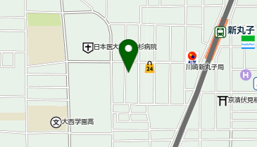 ファディー 武蔵小杉医大通り店の地図画像