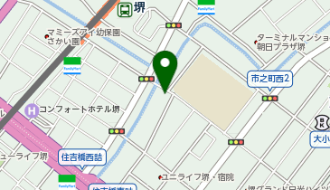 ファディー南海堺駅店の地図画像