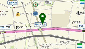 ファディー コープ府中寿町店の地図画像