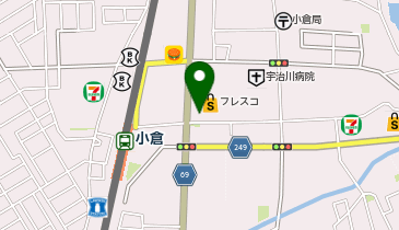 ファディー宇治小倉店の地図画像