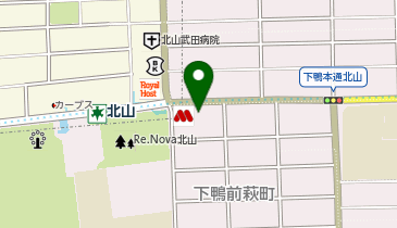 ファディー京都北山の地図画像