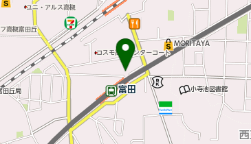 ファディー 阪急富田駅前店の地図画像