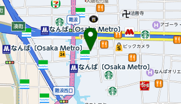 マーチャオ&gamma;大阪難波店の地図画像