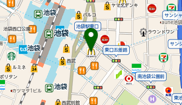 マーチャオジェミニ池袋店の地図画像