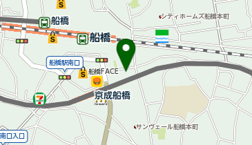 マーチャオ&pi;船橋店の地図画像