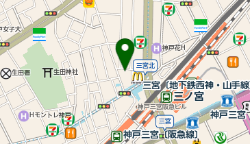 マーチャオ&epsilon;神戸三宮店の地図画像