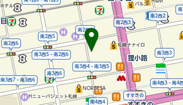 マーチャオジュピター札幌(三人打ち)店の地図画像
