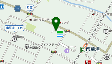 マーチャオサターン南草津店の地図画像