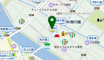 マーチャオプルート中洲店の地図画像