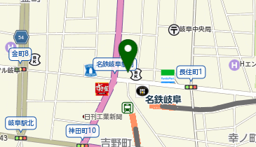 マーチャオアメシスト岐阜店の地図画像