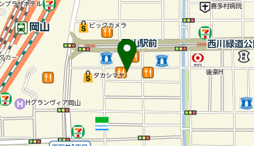 マーチャオパール岡山店の地図画像
