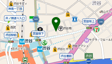 マーチャオポーン渋谷店の地図画像