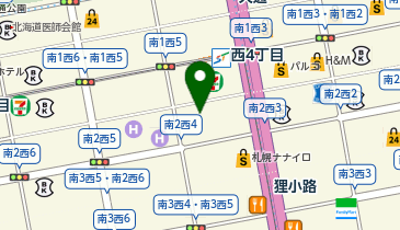 マーチャオビショップ札幌店の地図画像