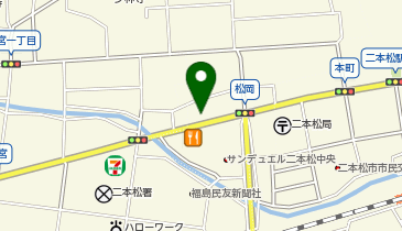 モバイル修理.jp 二本松店の地図画像