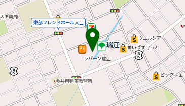 パンダ薬局 瑞江店の地図画像