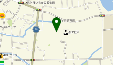 ワンストップゴルフアカデミー 忍ケ丘校の地図画像