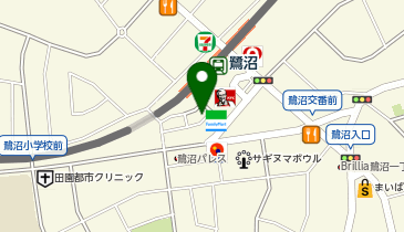 お宝本舗えびすや 鷺沼店の地図画像